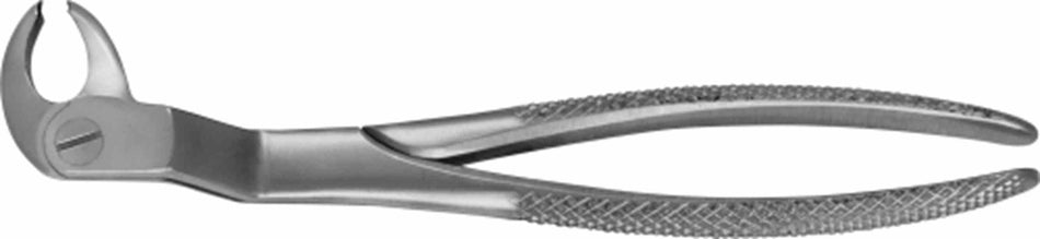 UK extraction forceps Routurier wisdom teeth, molars left DG 541R, 1 piece