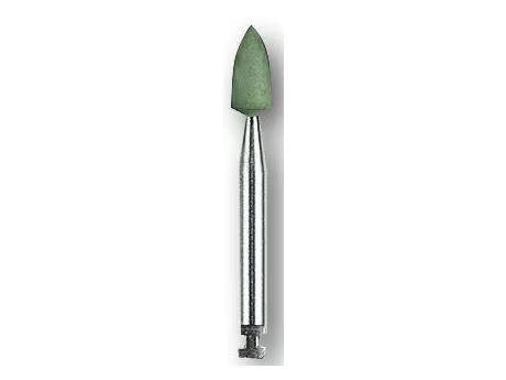 HS-Amalgam Polisher - Refill pack tip green, 0654, polishing head: 3 x 6 mm