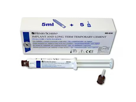 HS implant and long-term provisional cement, Smartmix cartridge of 5 ml