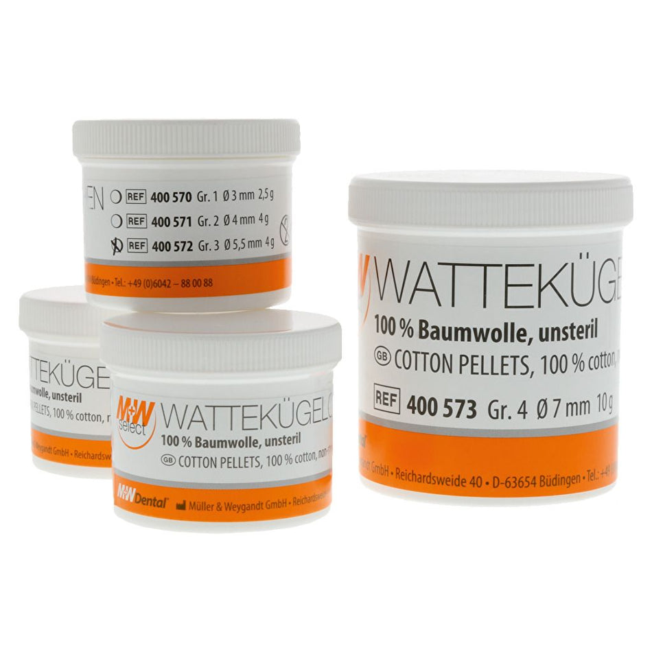 M+W cotton balls size 2