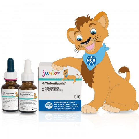 Tiefenfluorid junior - Pack of 2 x 5 ml