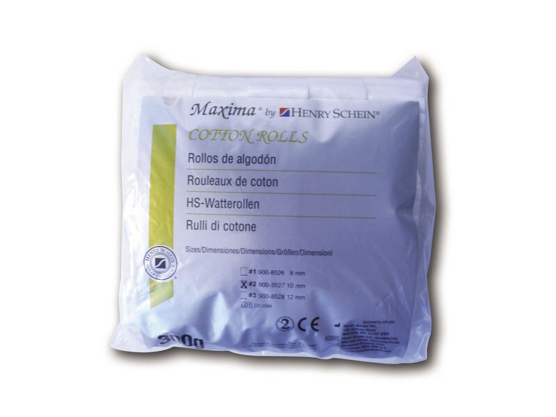 Maxima cotton rolls, size 3, pack of 300 g