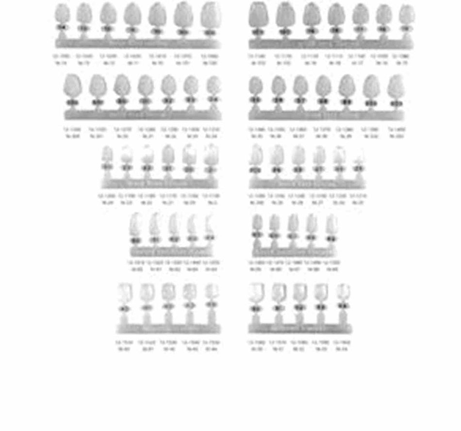 HS crowns, Polycarbonate Crown OK right I, HS crown 10: length 12.5 mm / width 9.0