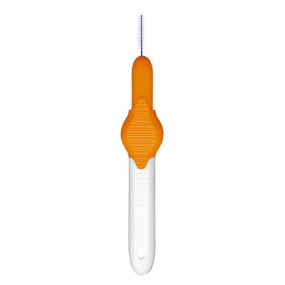 M+W Select Interdental Brushes Comfort, orange, xxx-fine, Ø brush/wire 2.0/0.44 mm, pack of 8