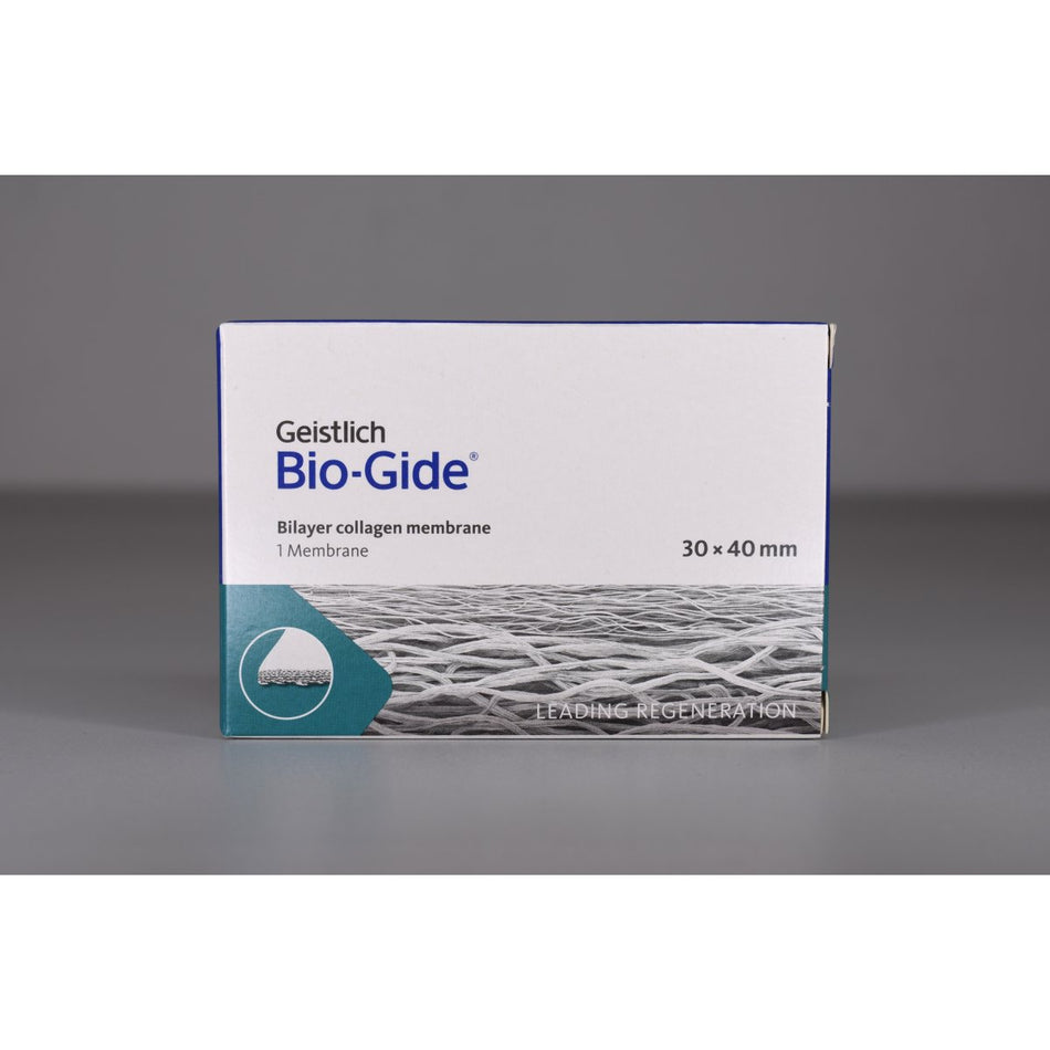 Geistlich Bio-Gide, 25 × 25 mm, pack of 1 piece SKU:  30802.6 Bio-Oss®