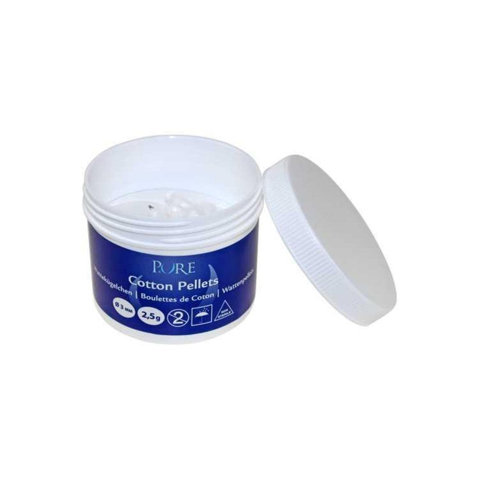 PURE cotton balls - ø3mm - 1 x 4 grams