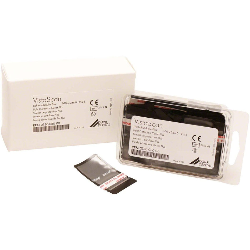 VistaScan Light Protection Covers Plus, size 0.2 × 3 cm, pack of 100