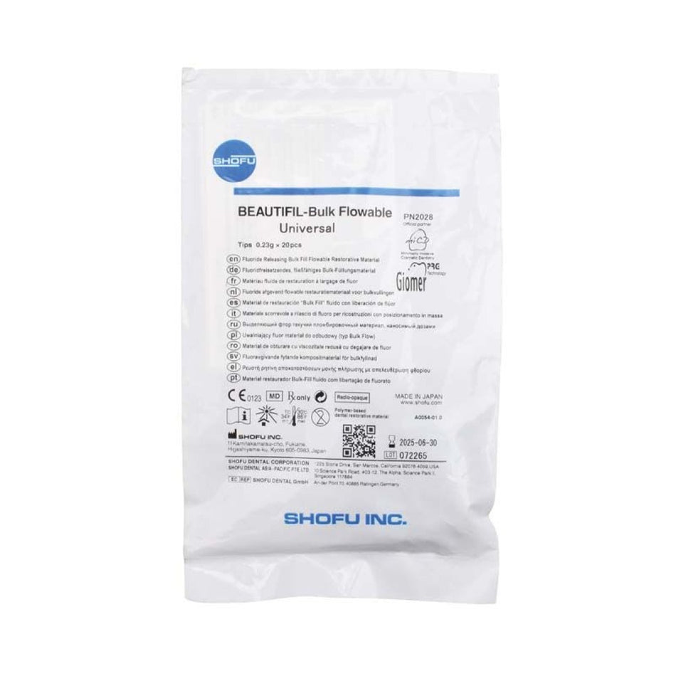 Beautifil Bulk 20x0.25g Sprit.flow univ.
