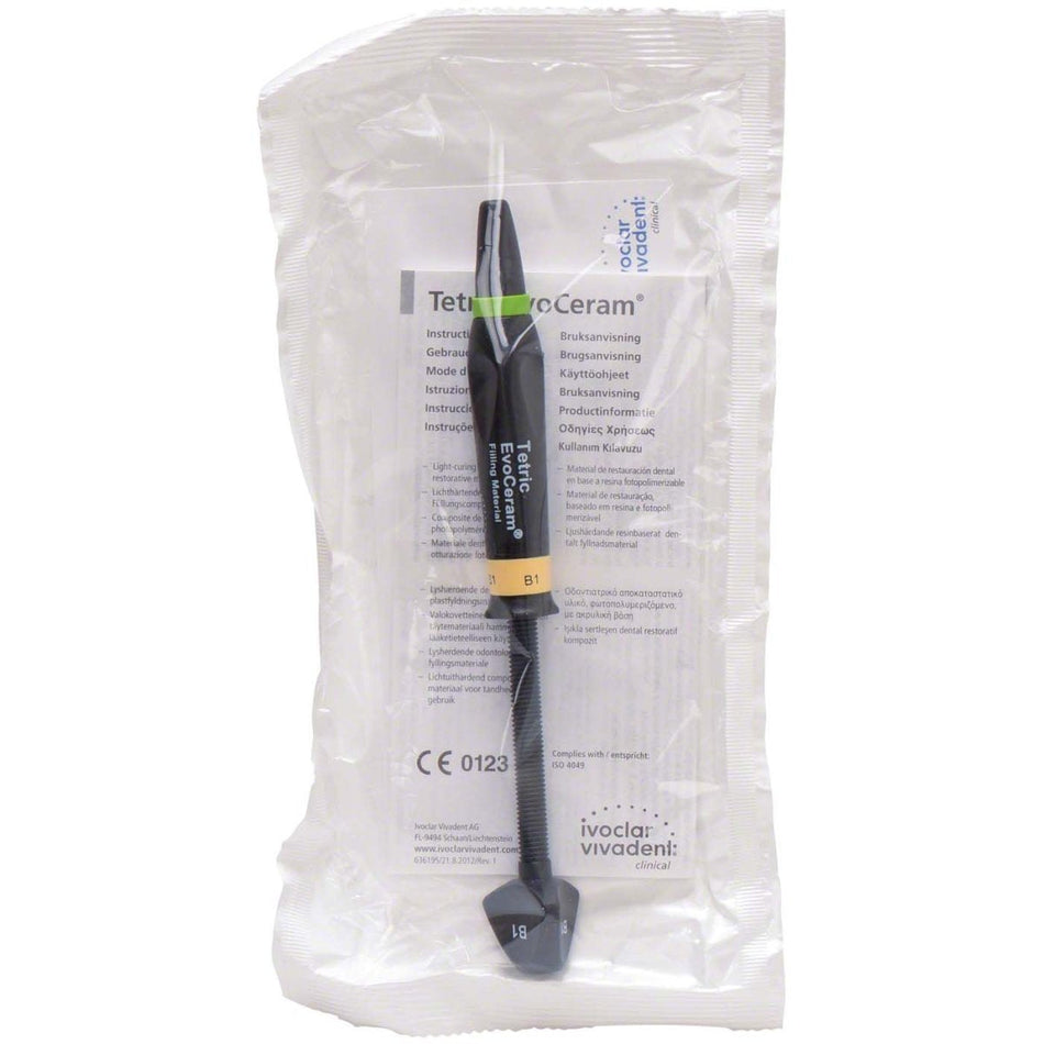 Tetric EvoCeram, Cavifil, B1, syringe of 3 g