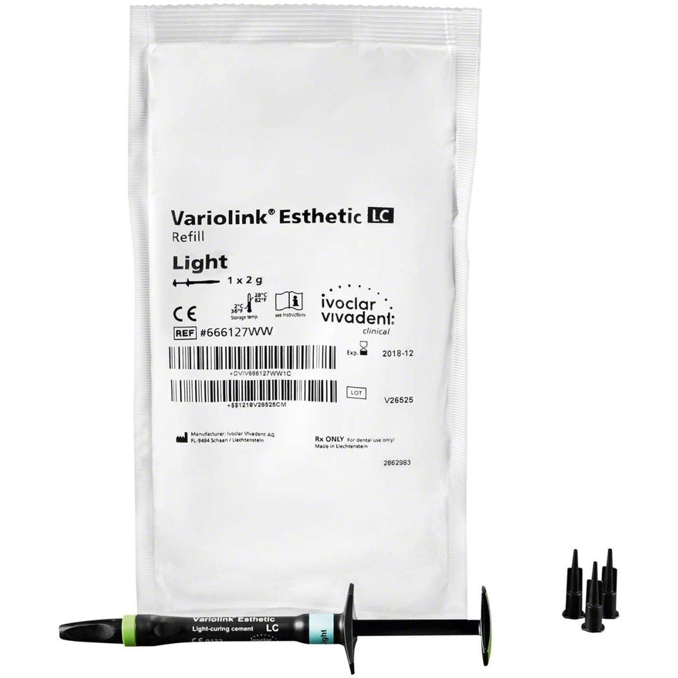 Variolink Esthetic LC, light, syringe of 2 g