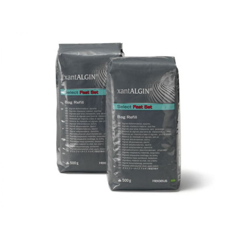 Xantalgin Select, impression material, fast-curing, peppermint, 20 packs of 500 g each