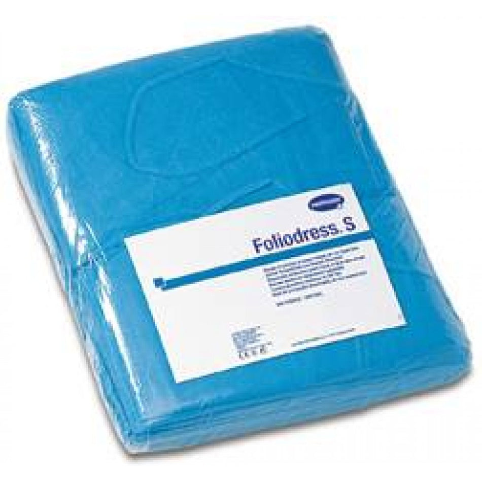 Foliodress S, sterile, 112 cm, individually wrapped, blue, pack of 48