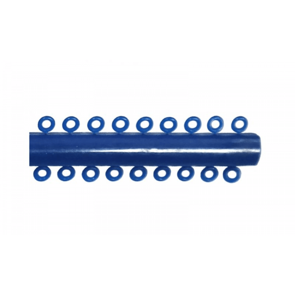 Elastic ligatures, blue, pack of 1040 pieces