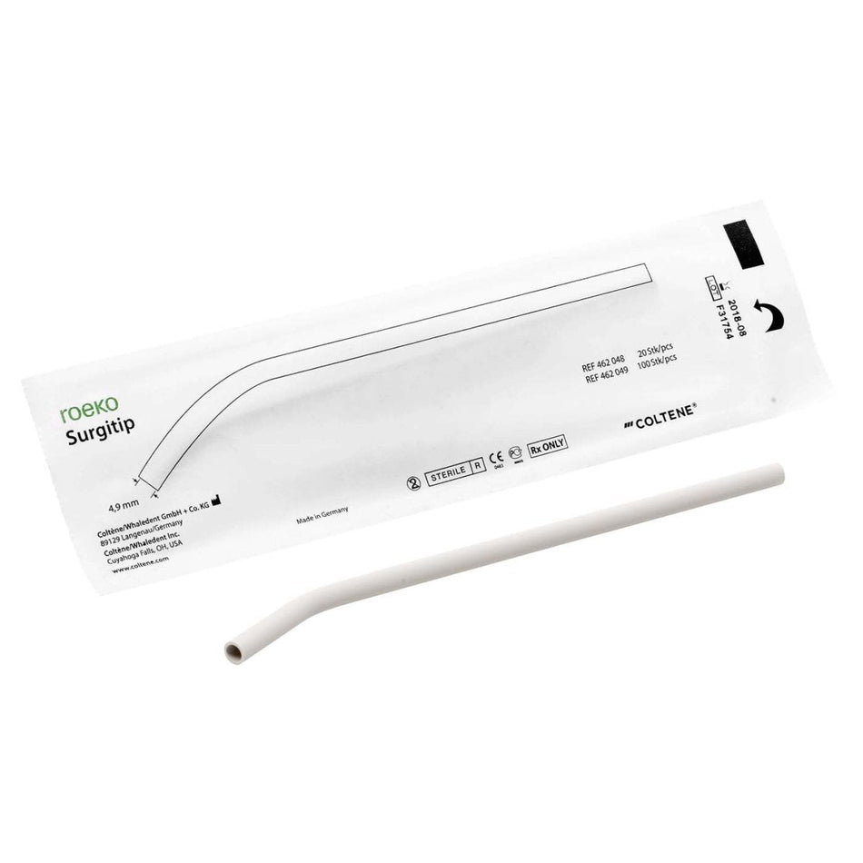 Surgical suction cannula, sterile, ? 4.8 mm, pack of 100