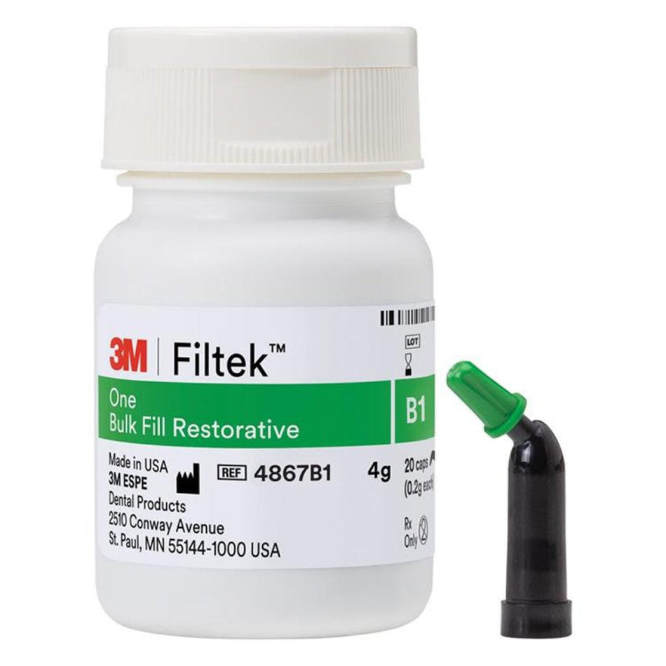 Filtek One Bulk Fill, C2, 20 capsules of 0.2 g each