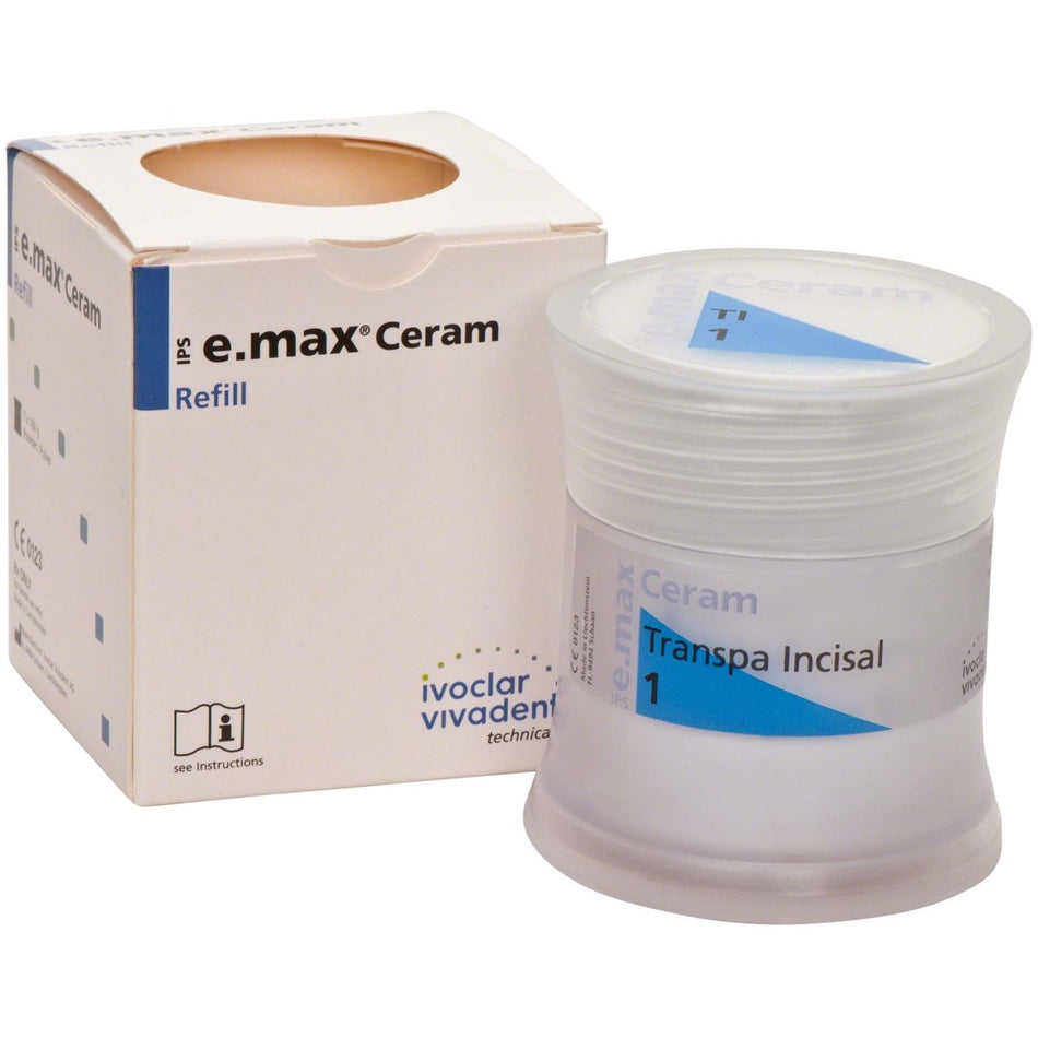 IPS e.max Ceram, nano-fluorapatite glass-ceramic, Incisal 1, transparent, pack of 100 g