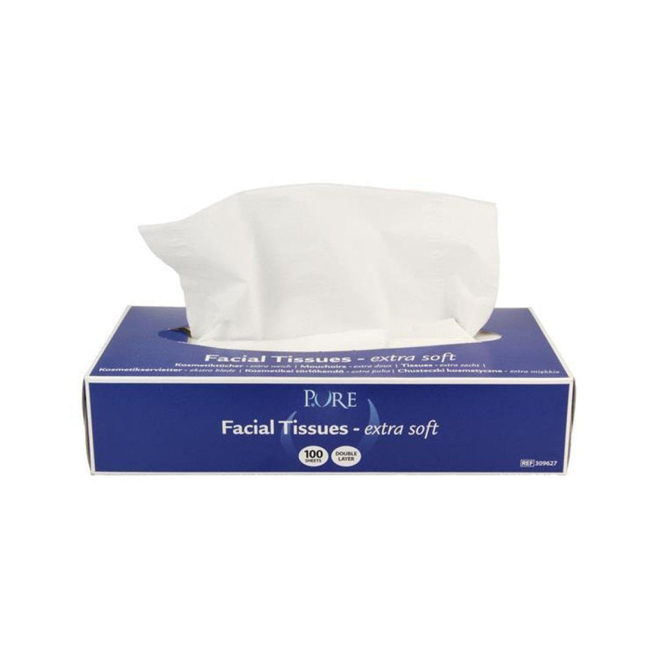 PURE cosmetic tissues 20x21cm - 1 x 100 pieces