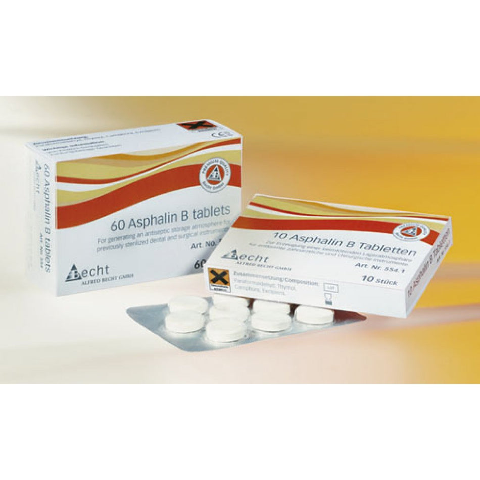 Asphaline B tablets 554, 6 x 10 pieces