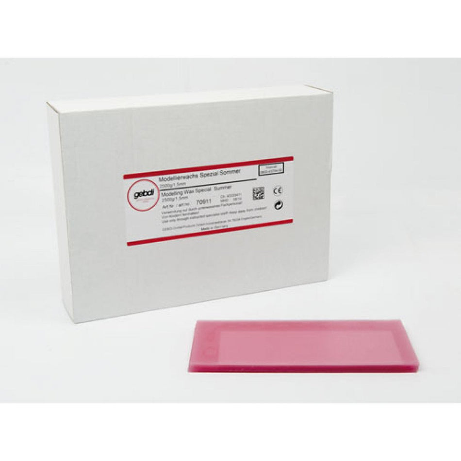 Modelling Wax Special Winter, 1.5 mm, pink, pack of 2500 g