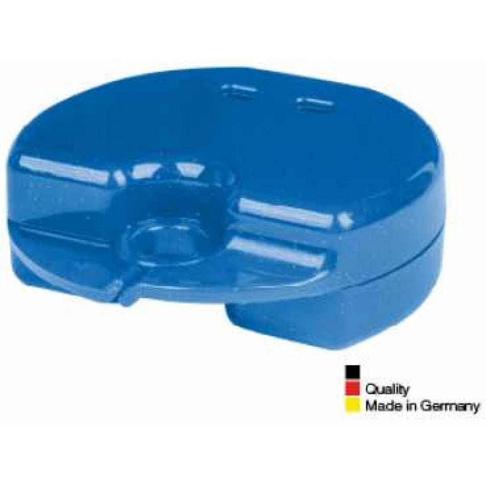 Clip box MINI (glitter), light blue, pack of 25