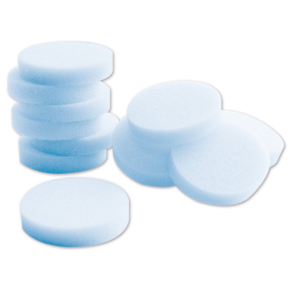 DC foam inserts Ø5cm, 1cm 25 pcs., suitable for Clean Stand, pack of 25