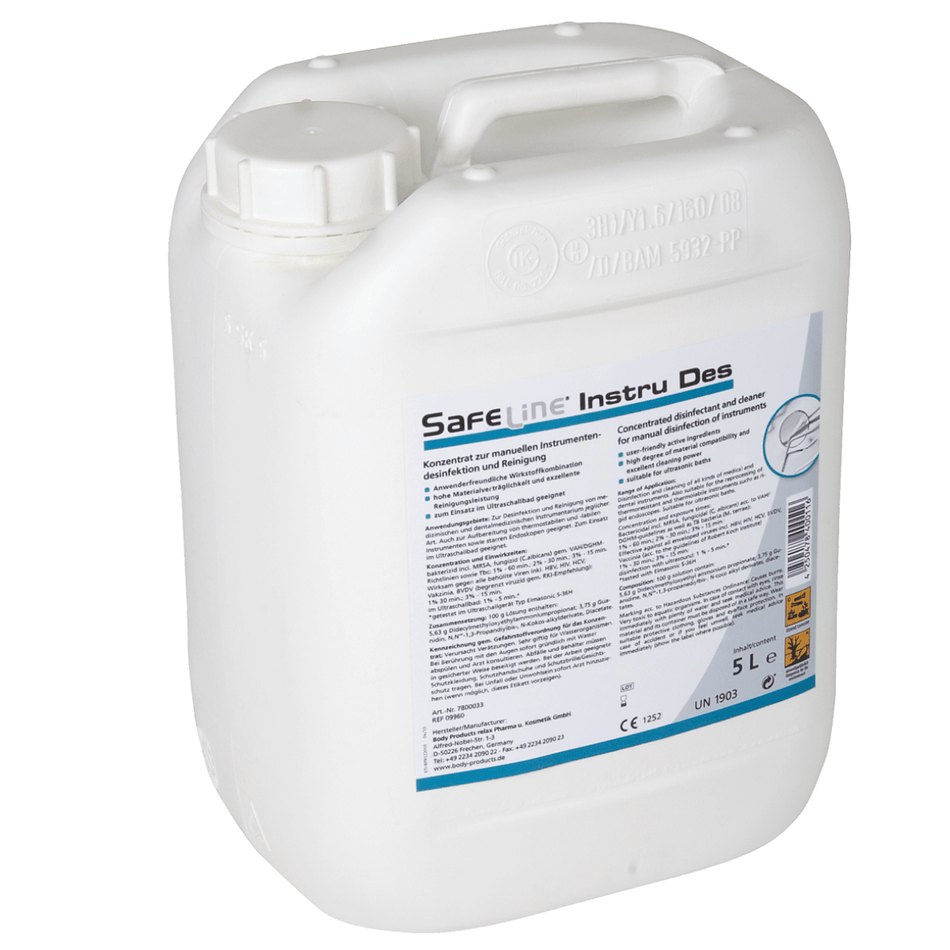 SAFELINE Instru Des - instrument disinfection, concentrate, 5 l