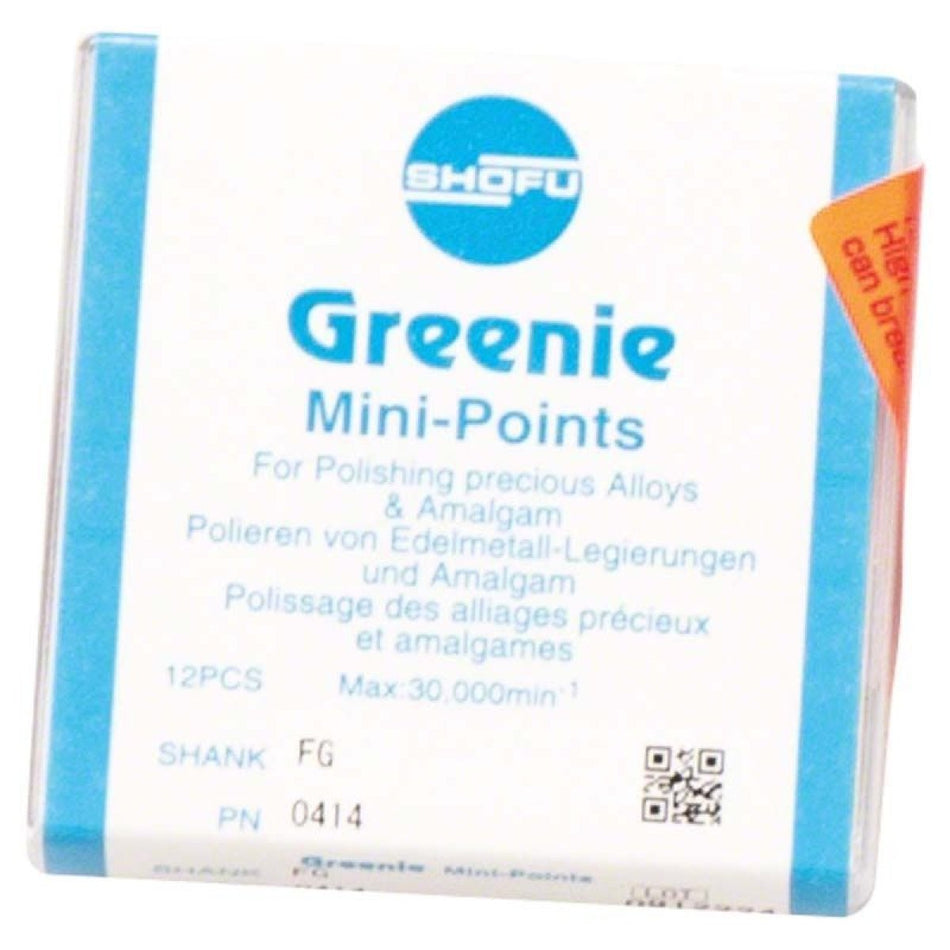 Greenie FG Mini Tip, green, pack of 12