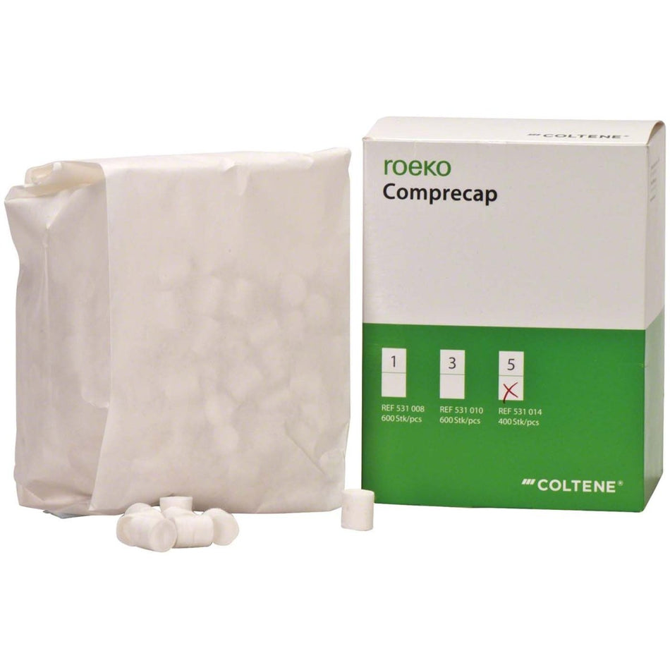 Roeko Comprecap, compression caps, size 5, 14 mm, pack of 400