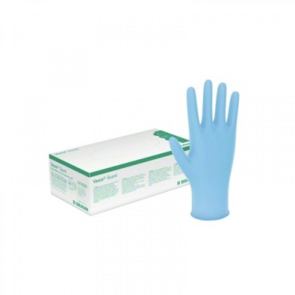 Vasco Guard nitrile gloves, powder-free, size S, pack of 100