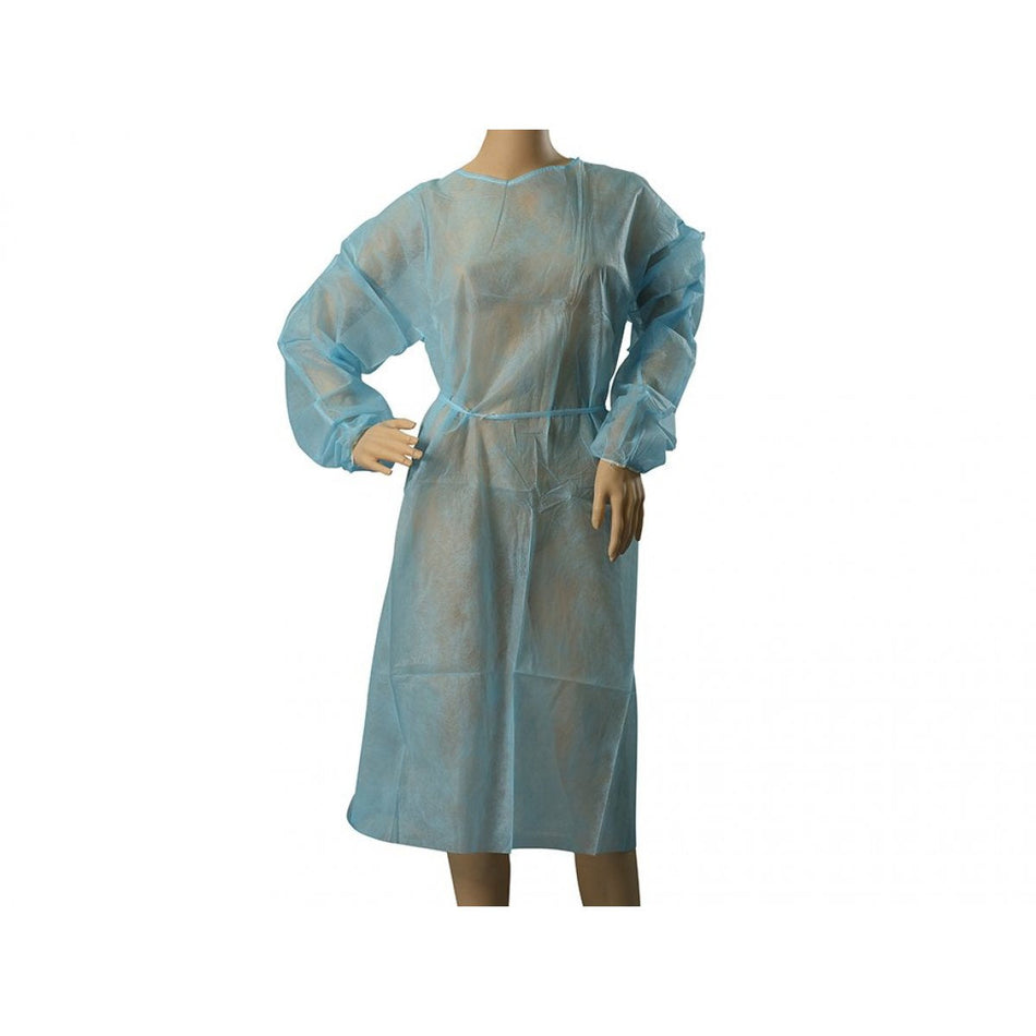 Protective gown made of PP + PE