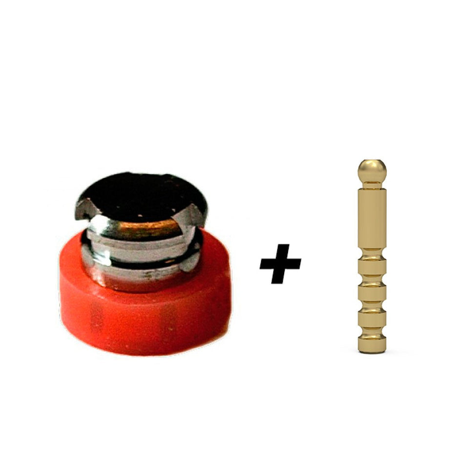 T-Ecco, matrix, complete, including golden inner matrix with red plastic ring, pack of 1