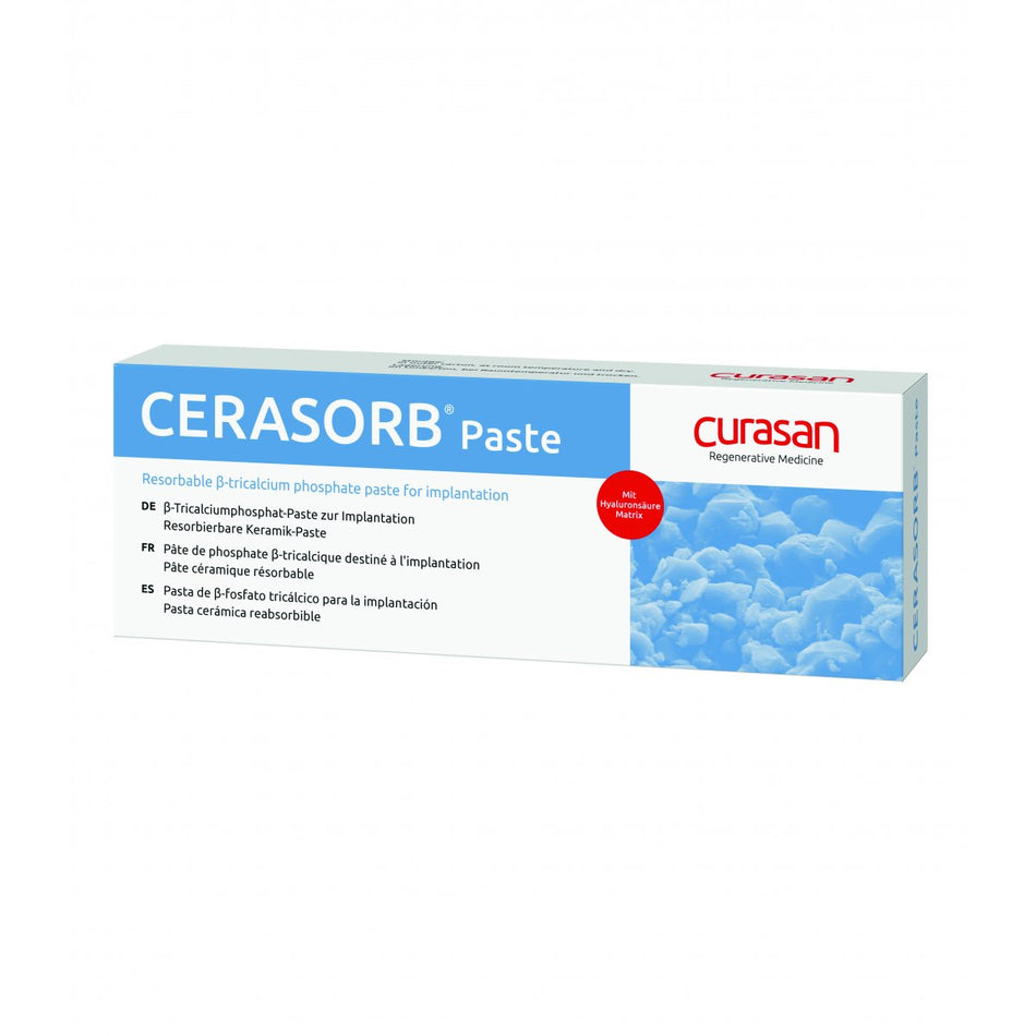 CERASORB Paste prefilled syringe 0.5cc, bone regeneration material SKU: 9001304041