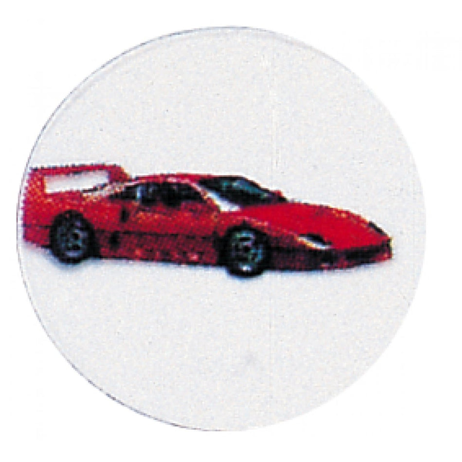 Orthodontic inlay motif car, 20 pieces