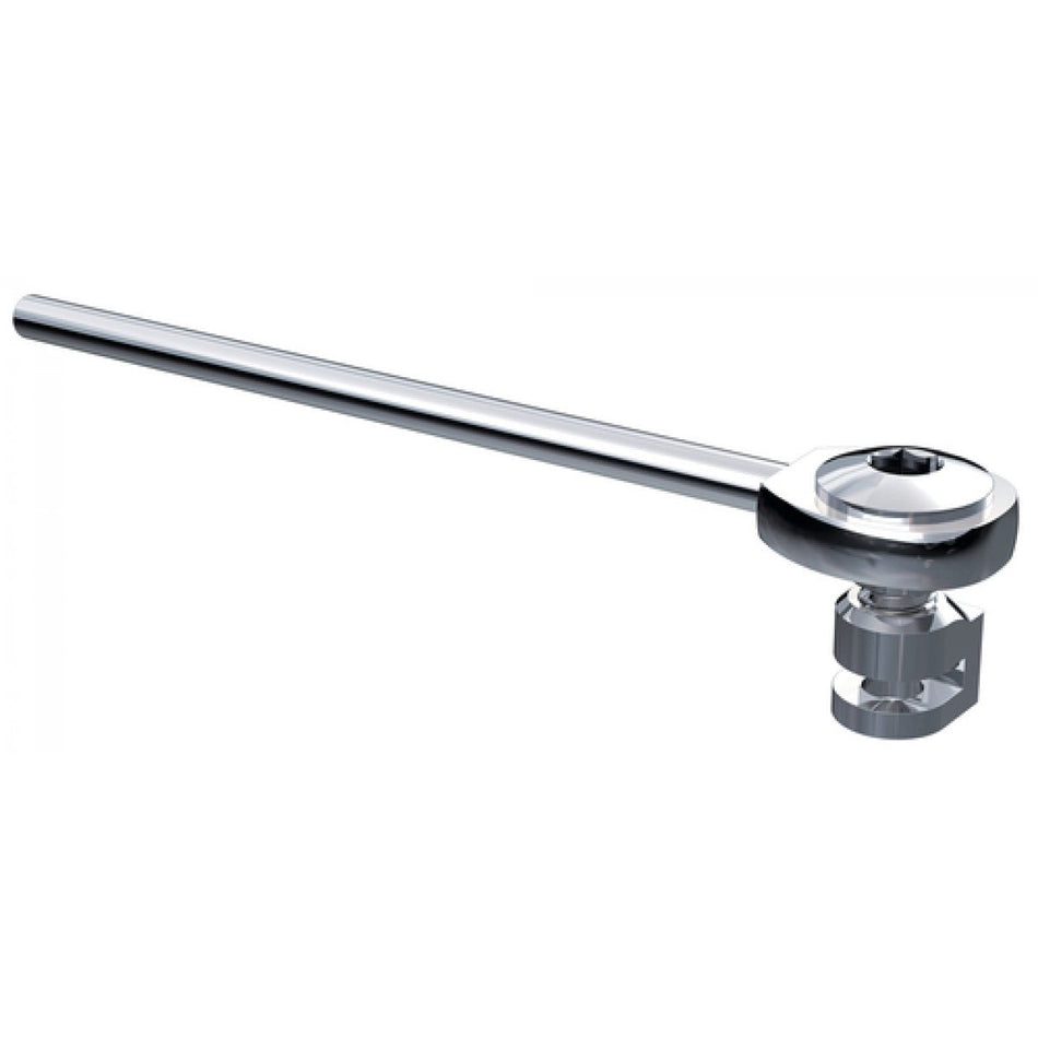 SUS² telescopic rod, assembled, 2 pieces