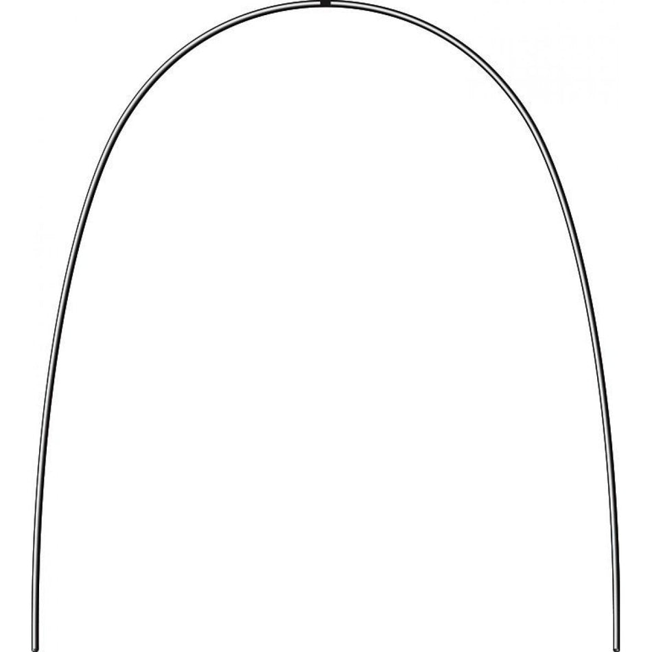 rematitan LITE ideal arch, round UK, 0.45 mm / 18, 10 pieces