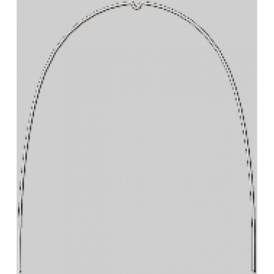 rematitan LITE ideal arch, round, with Dimple UK, 0.30 mm / 12, 10 pieces