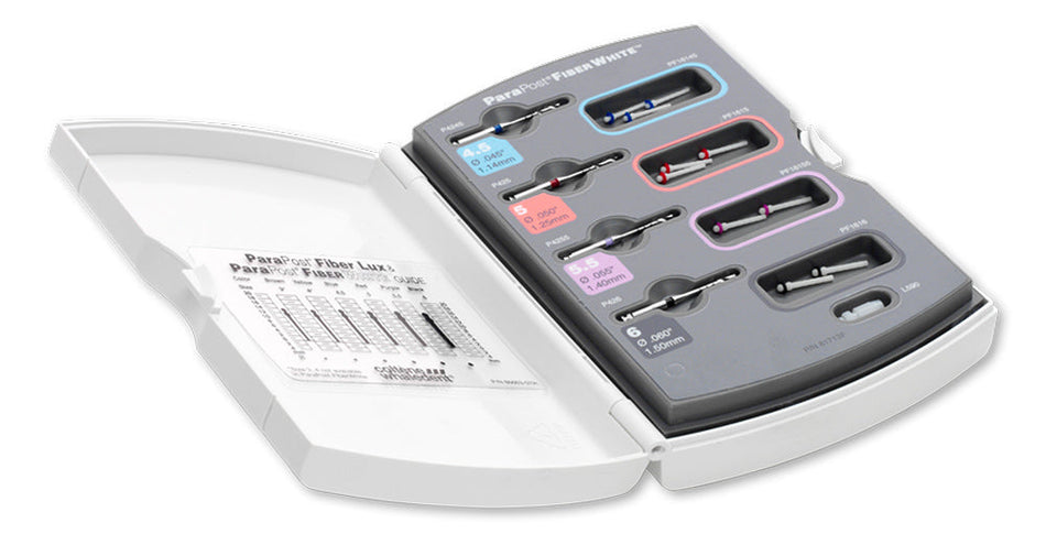 ParaPost Fiber White, pins, size 5, ? 1.25 mm, pack of 5 pieces