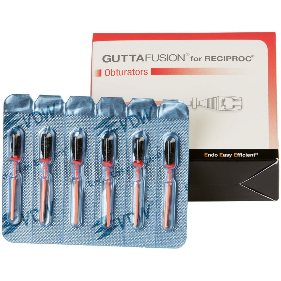 Guttafusiom for Reciproc, obturators, R40, black, 5 blisters of 6 pieces