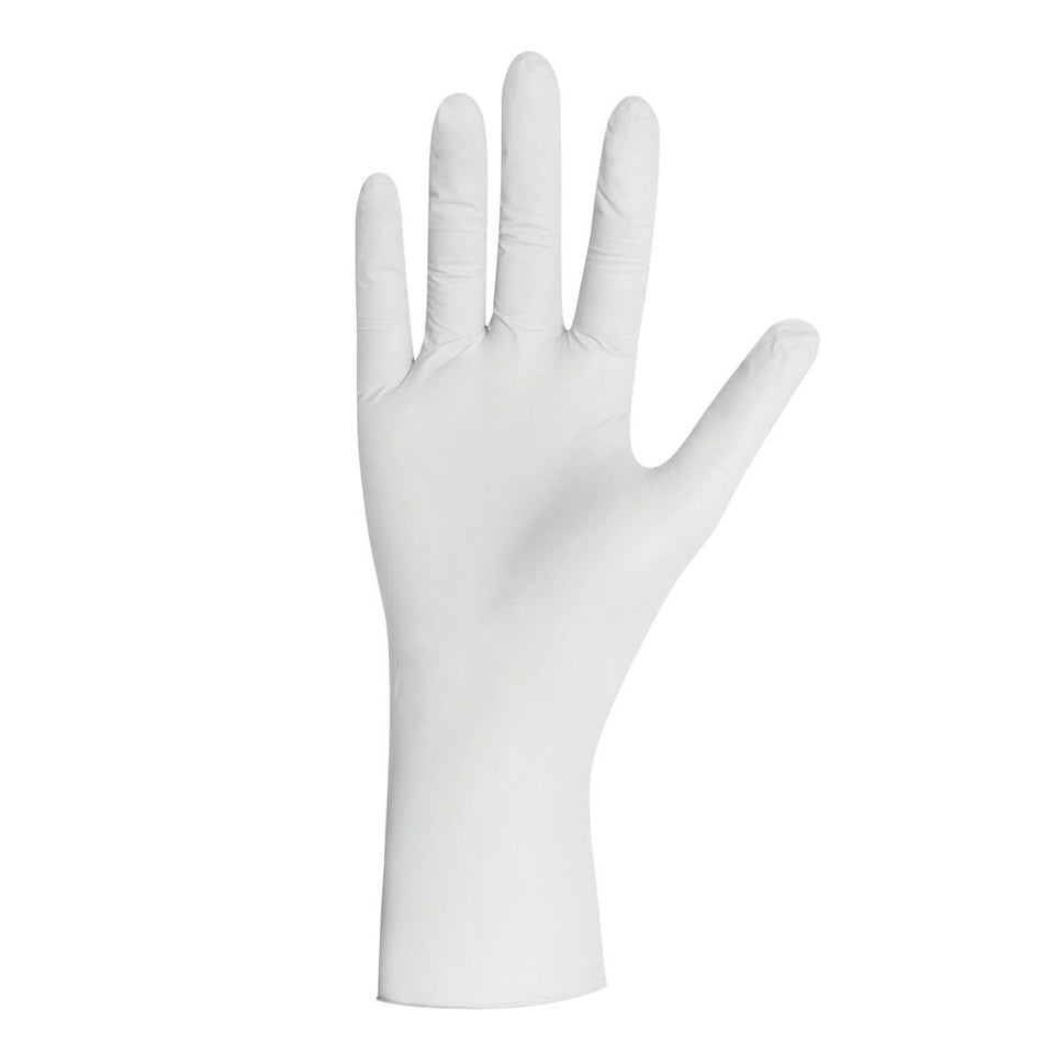 M+W Medical Nitrile Gloves Sensitive size 7-8, medium, cream-white (pattern 300 556)