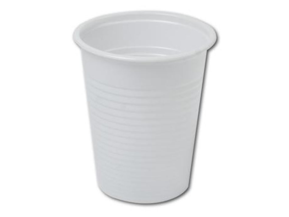 HS mouthwash cup, plain, white, pack of 3,000