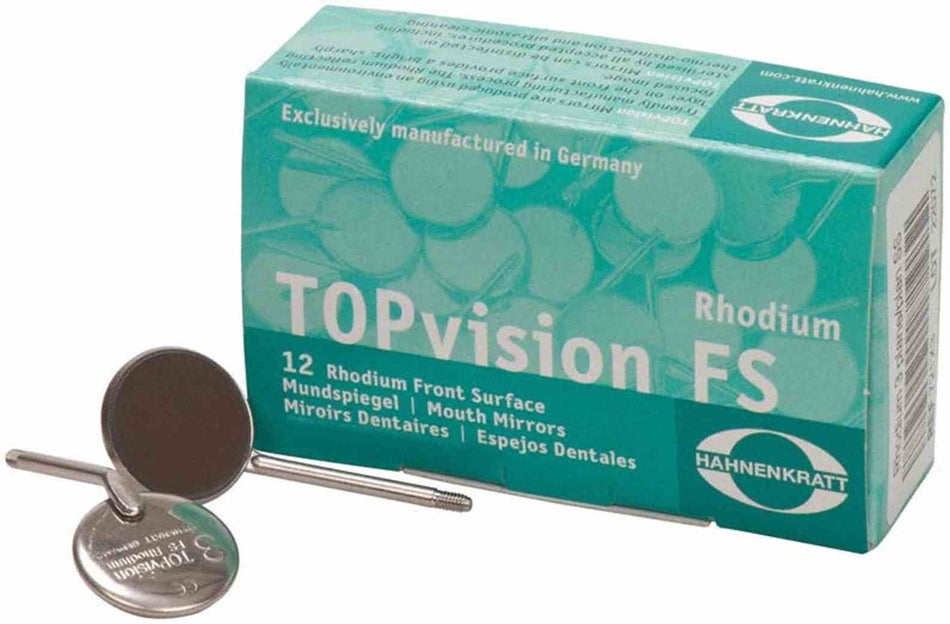 TOPvision FS Pack of 12 pieces 8 flat, Ø 30 mm