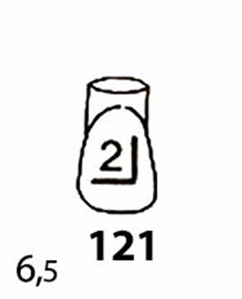 M+W Strip Crowns Refill Pack: Form 121, 5 pcs.