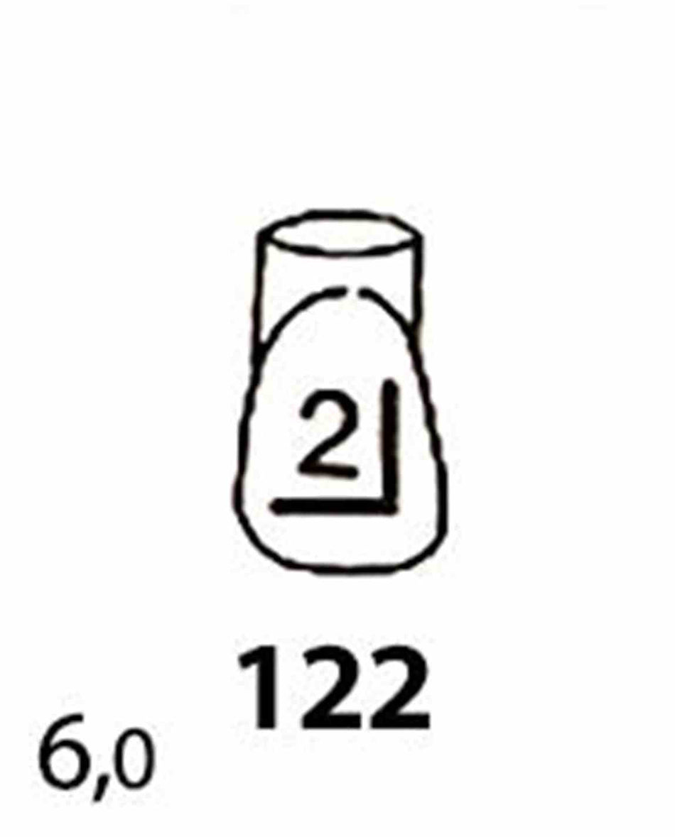 M+W Strip Crowns Refill Pack: Form 122, 5 pcs.