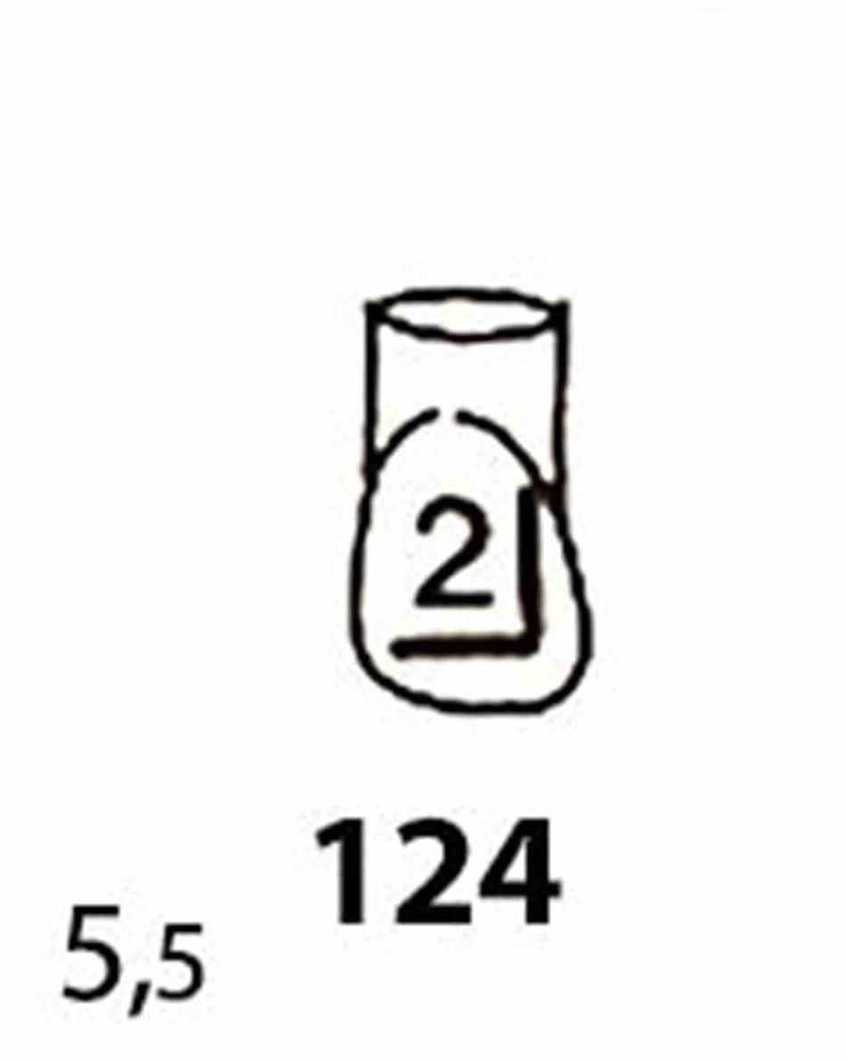 M+W Strip Crowns Refill Pack: Form 124, 5 pcs.