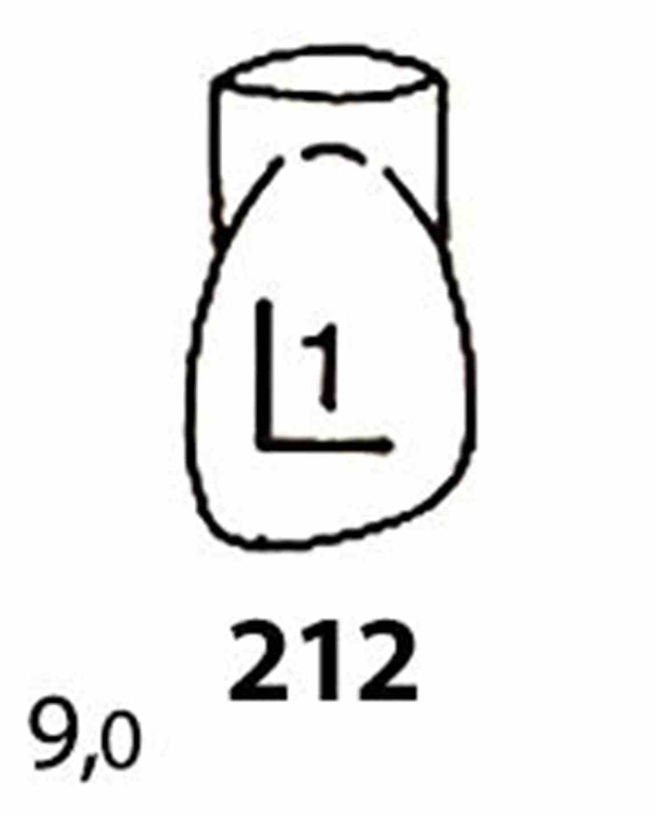 M+W Strip Crowns Refill Pack: Form 212, 5 pcs.