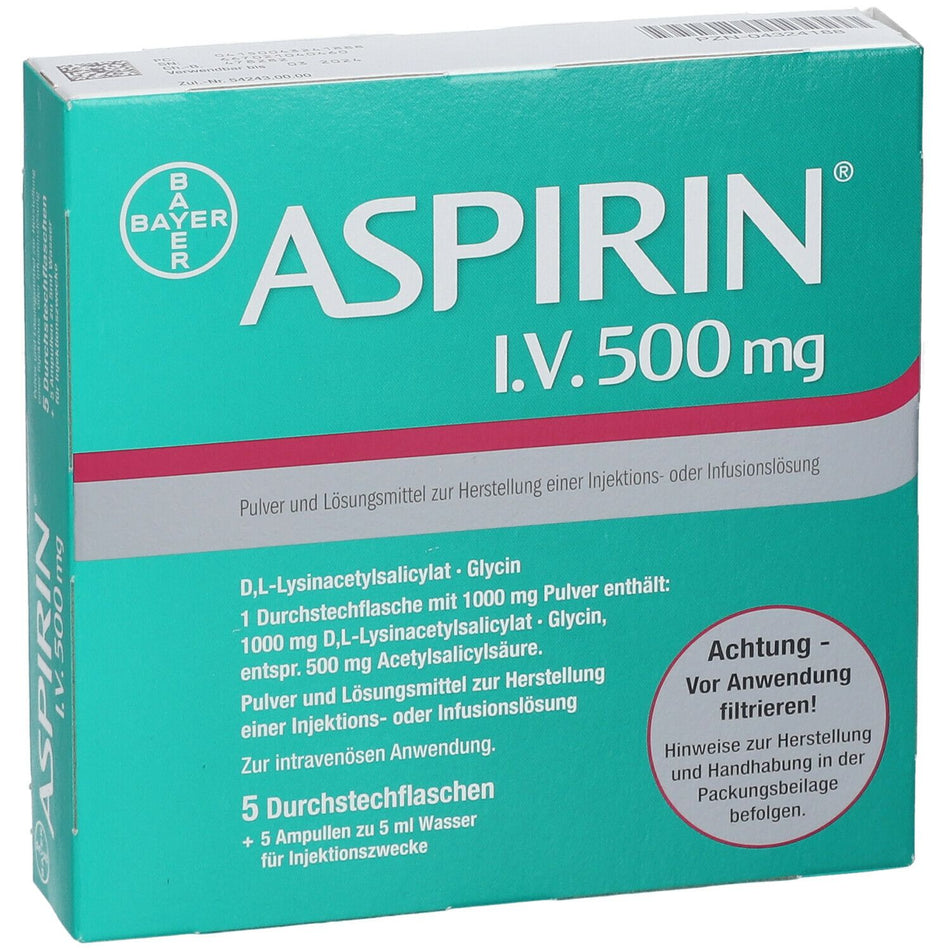 Aspirin Iv 5 pieces