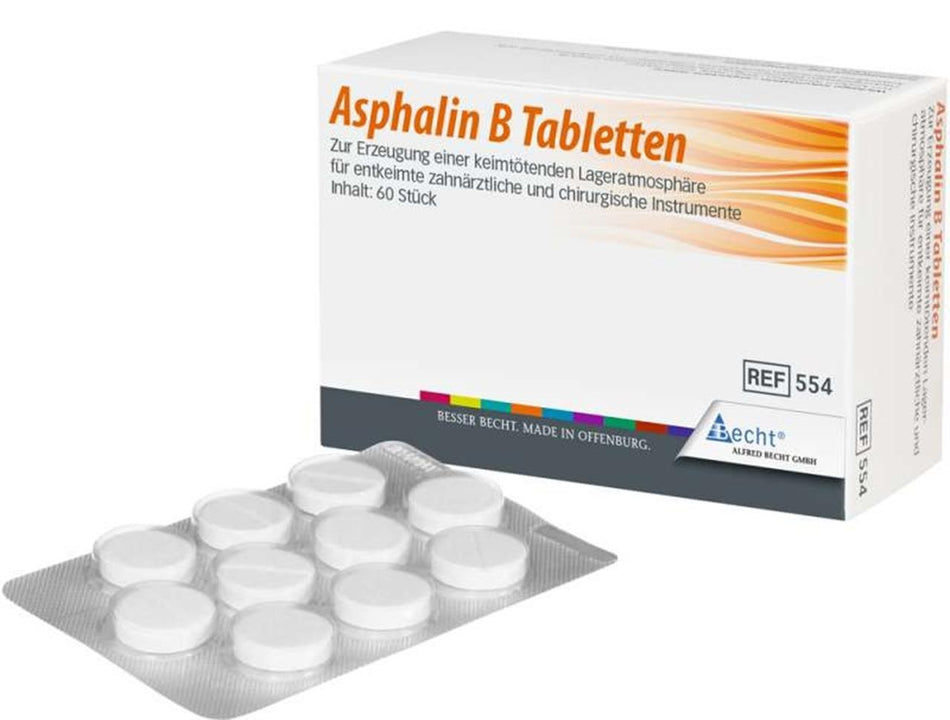 Asphaline B tablets 554 pack of 10