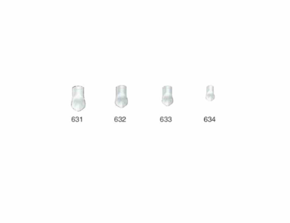 Strip crowns crystal clear NaPa 634 pack of 5 pieces