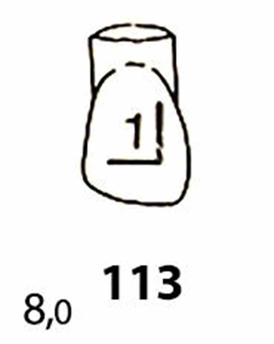 M+W Strip Crowns Refill Pack: Form 113, 5 pcs.