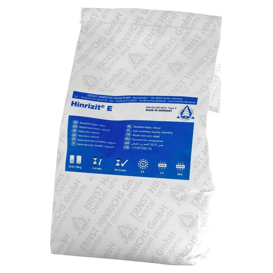 Hinrizit E hard plaster white bag 5 kg